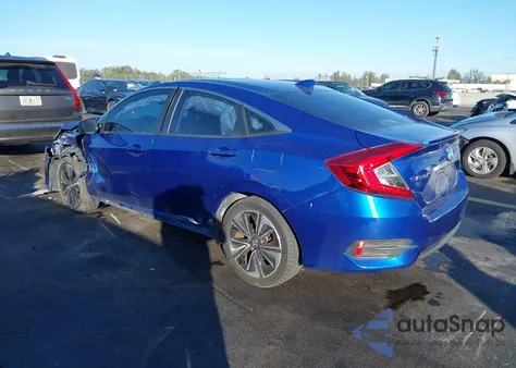 2016 Honda Civic Ex-L from USA, damaged, VIN 19XFC1F75GE032990